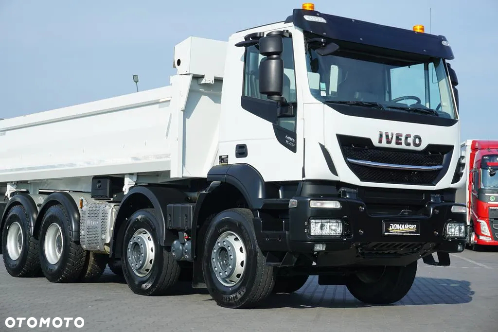 Iveco / TRAKKER / 480 / E 6 / WYWROTKA / 8 X 4 / HYDROBURTA / RETARDER - 31