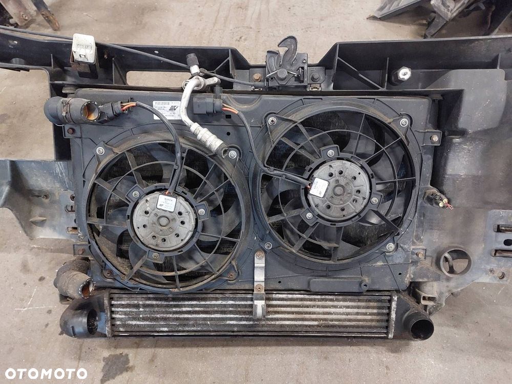 PAS PRZEDNI WZMOCNIENIE CZOŁOWE + KOMPLET CHŁODNIC SHARAN  MK1 LIFT 1.9 TDI - 4