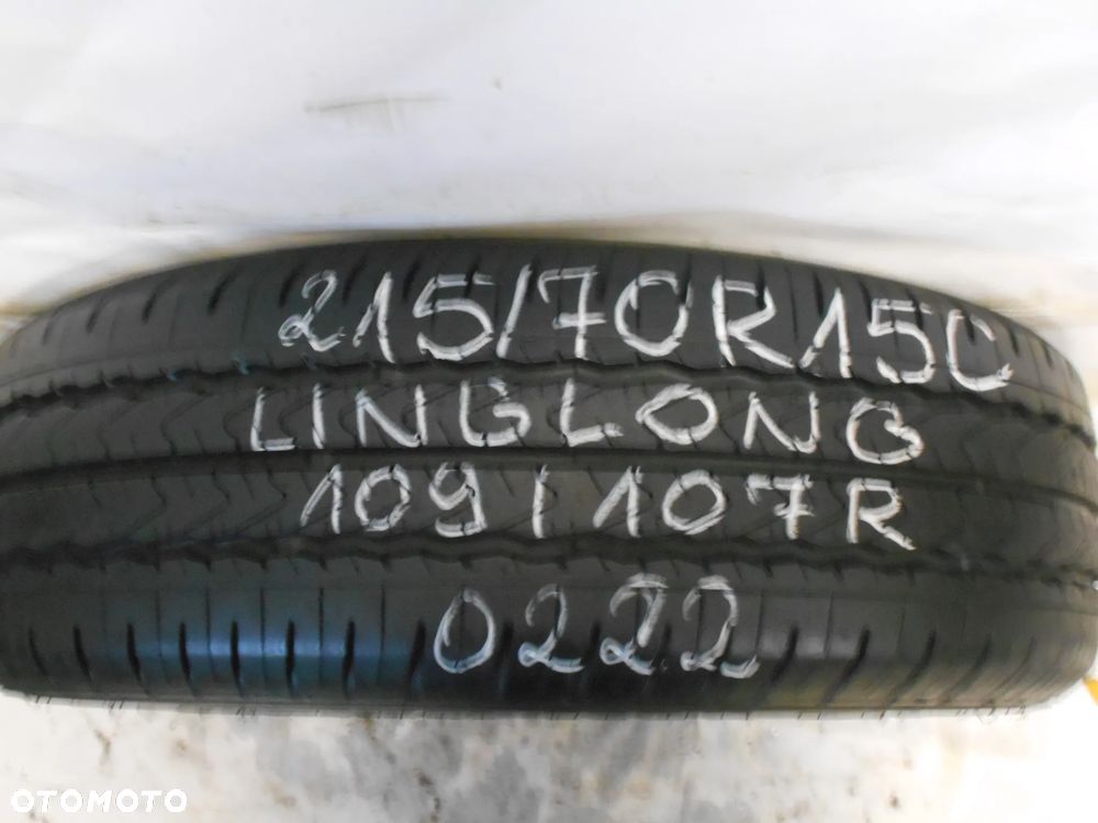 OPONA POJEDYNKA 215/70R15C LINGLONG GREEN - MAX VAN DOT 0222 11MM - 1