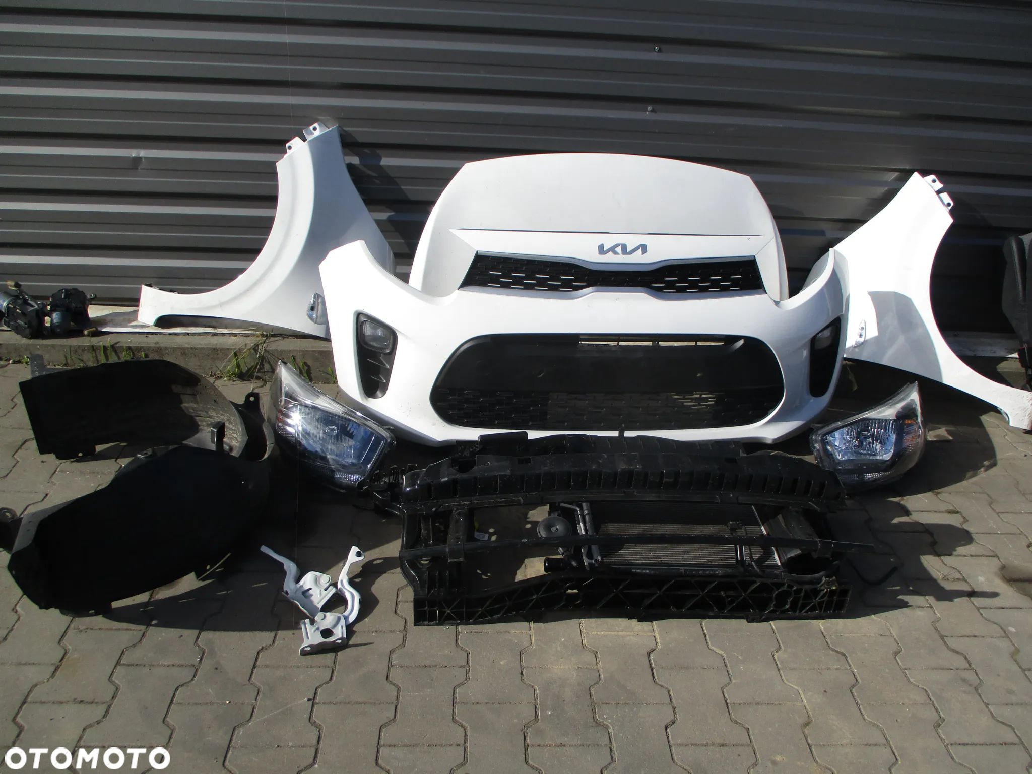 KIA PICANTO III 2020-23 LIFT KOMPLETNY MASKA ZDERZAK LAMPY BŁOTNIK PAS UD - 1