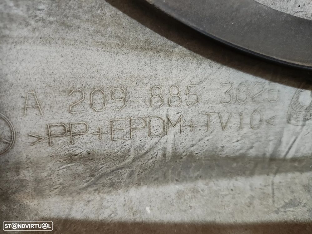 FRENTE COMPLETA MERCEDES BENZ CLASS CLK C209 W209 CAPOT PARACHOQUES GUARDA-LAMAS OTICAS RADIADOR VENTILADOR FRENTE FIBRA REFORÇO - 16