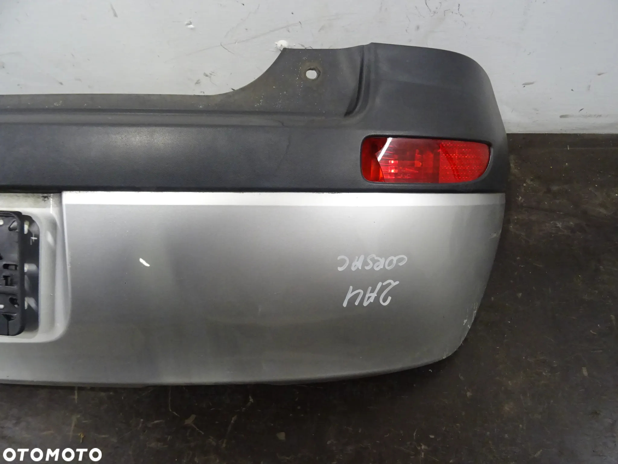 OPEL CORSA C 00-03 3D 1.2B 2AU ZDERZAK TYLNY TYŁ - 6