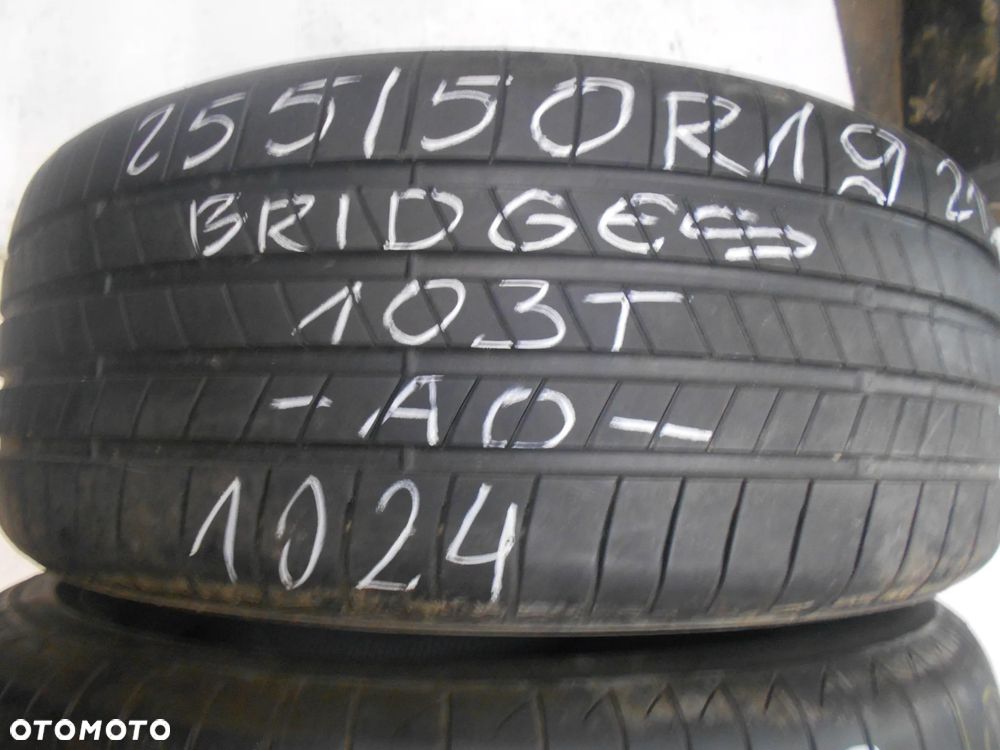 OPONY 255/50R19 BRIDGESTONE TURANZA ECO AO DOT 1024 / 2121 7.6MM - 2