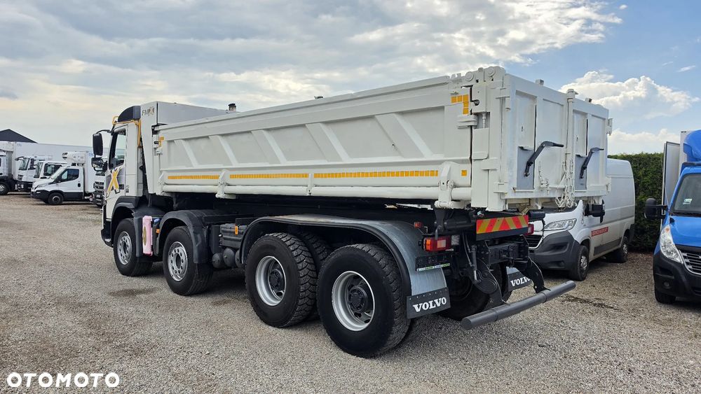 Volvo Fmx 410 8x4 Kiper Hydroburta Wywrot Nowe Opony - 9