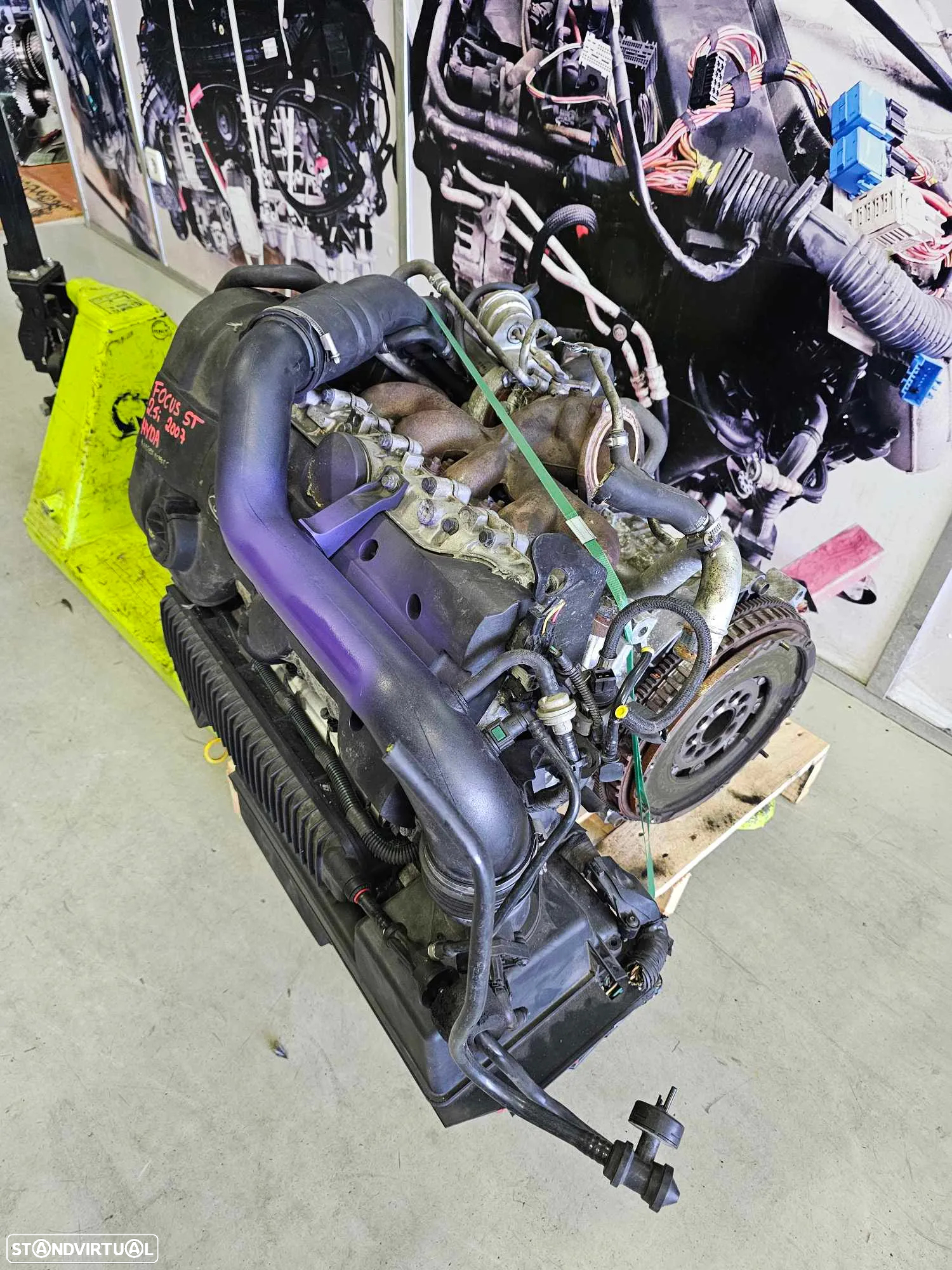 Motor Ford Focus ST 2.5i 2007, ref HYDA - 2