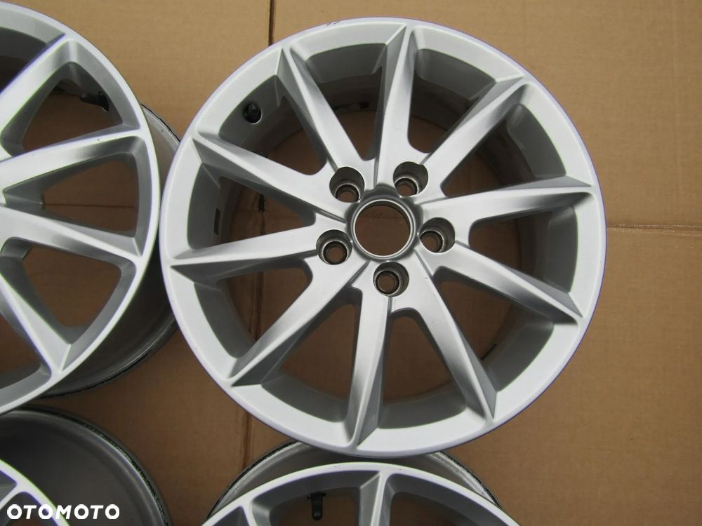 4x Felgi Aluminiowe 15 Skoda Fabia II III Praktik Rapid Roomster Seat Ibiza Leon I VW Golf IV 4 Polo IV V Bora 6 j 5x100 ET38 piasta 57,1 mm / Oryginalne - 7