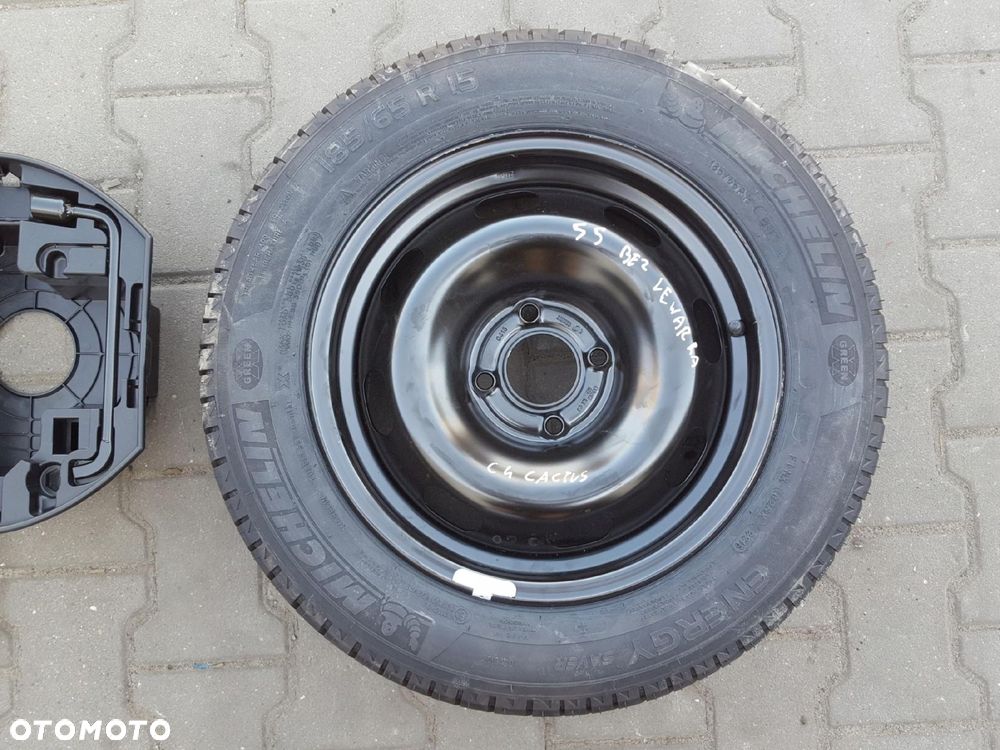 CITROEN C4 CACTUS 14-20r KOŁO ZAPASOWE 15 4X108 UCHO KLUCZ - 3