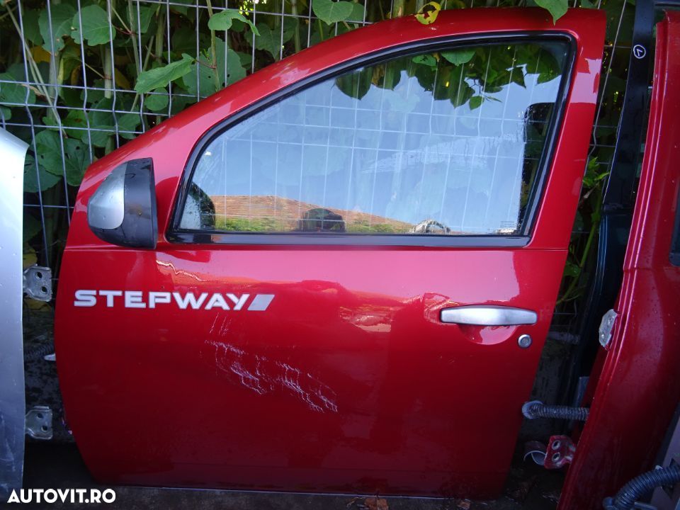 Vand Usa Fata Stanga Dacia Sandero Stepway din 2009 volan pe stanga fara rugina - 1