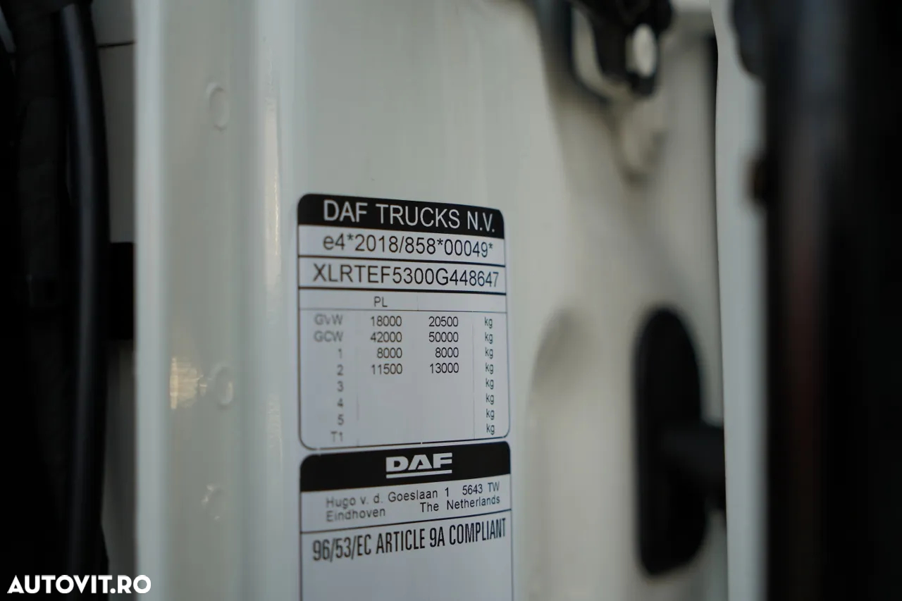 DAF XF 480 / 2023 R / CONTRACT DE SERVICE POST-SERVICE - 38