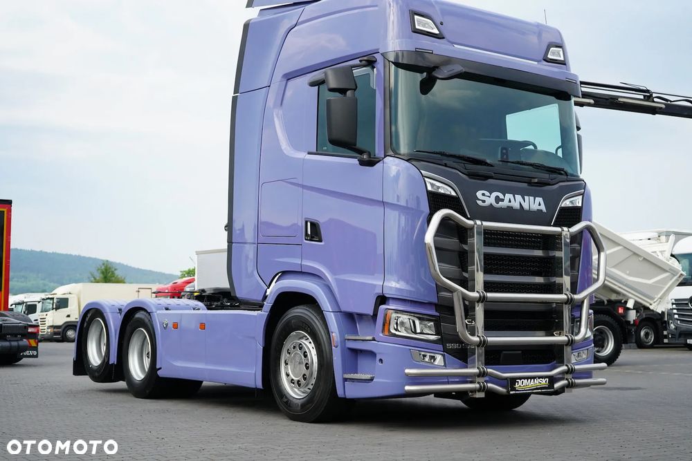 Scania / S 590 / V 8 / E 6 / ACC / BOOGIE / 3 OSIE / RETARDER / DMC 80 000 KG / JAK NOWA - 23