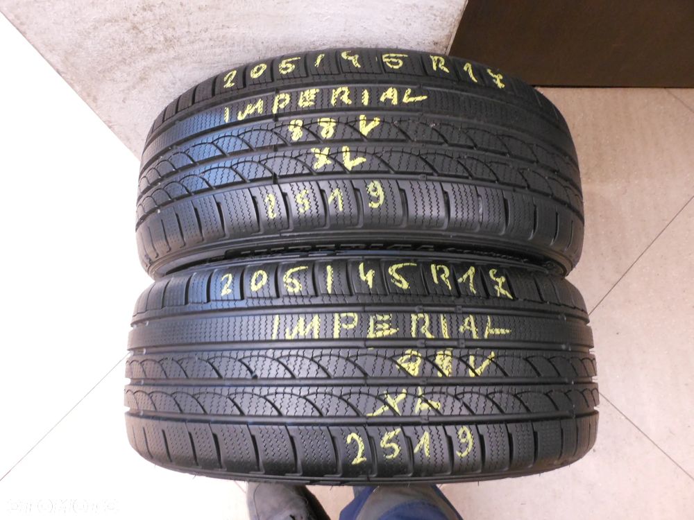 Opony 205/45r17 imperial snowdragon 3 ice plus s210 7,2mm  zima para - 1