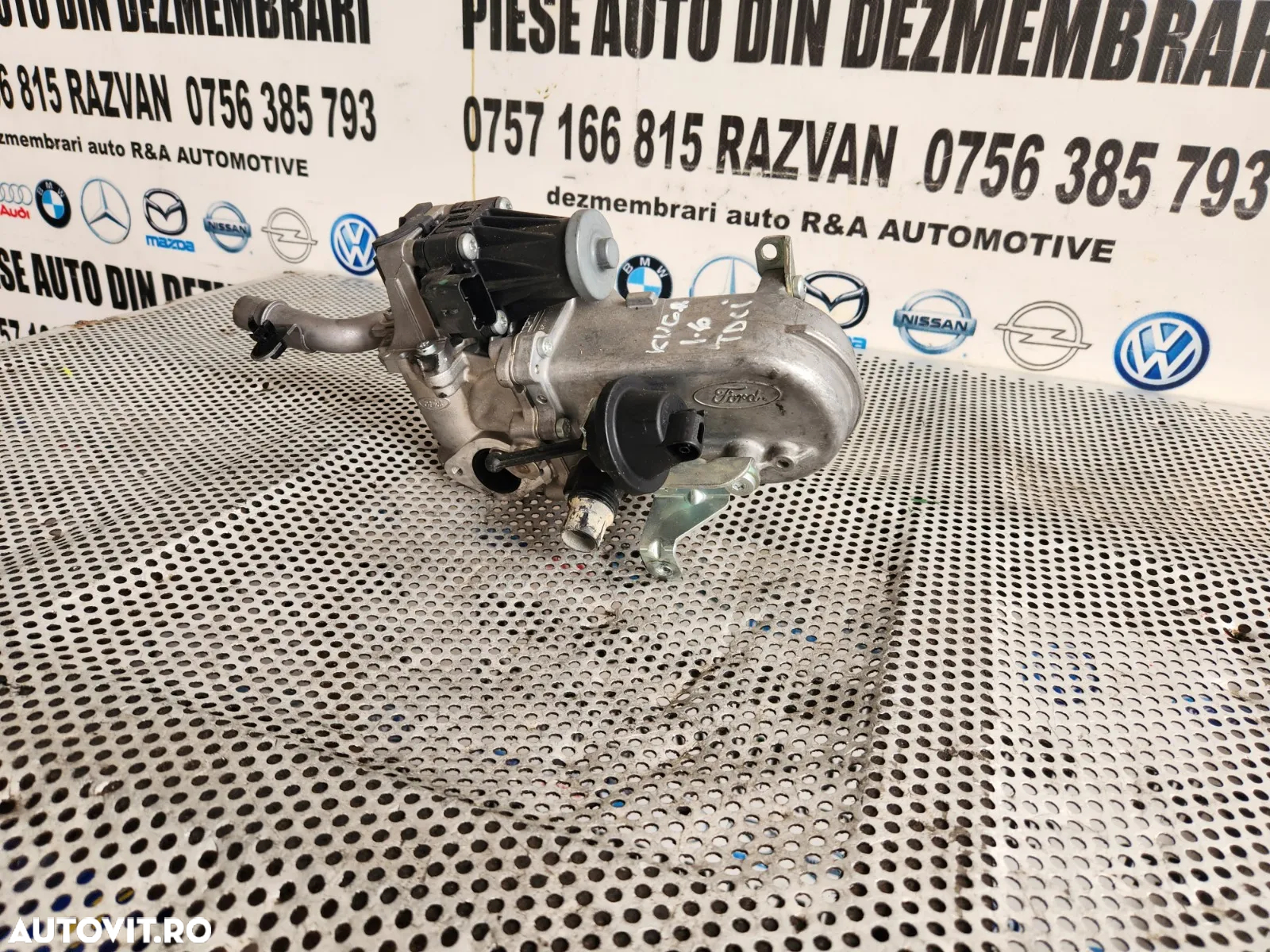 Supapa Valva Egr Racitor Gaze Egr Ford Kuga 2 Focus 3 Fiesta 1.5 Tdci 1.6 Tdci Euro 5/6 Cod FM5Q-9D - 3
