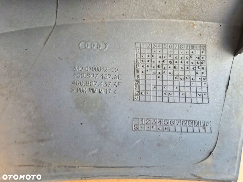 zderzak przód audi rs6 c7 lift spryski pdc oryginał - 16