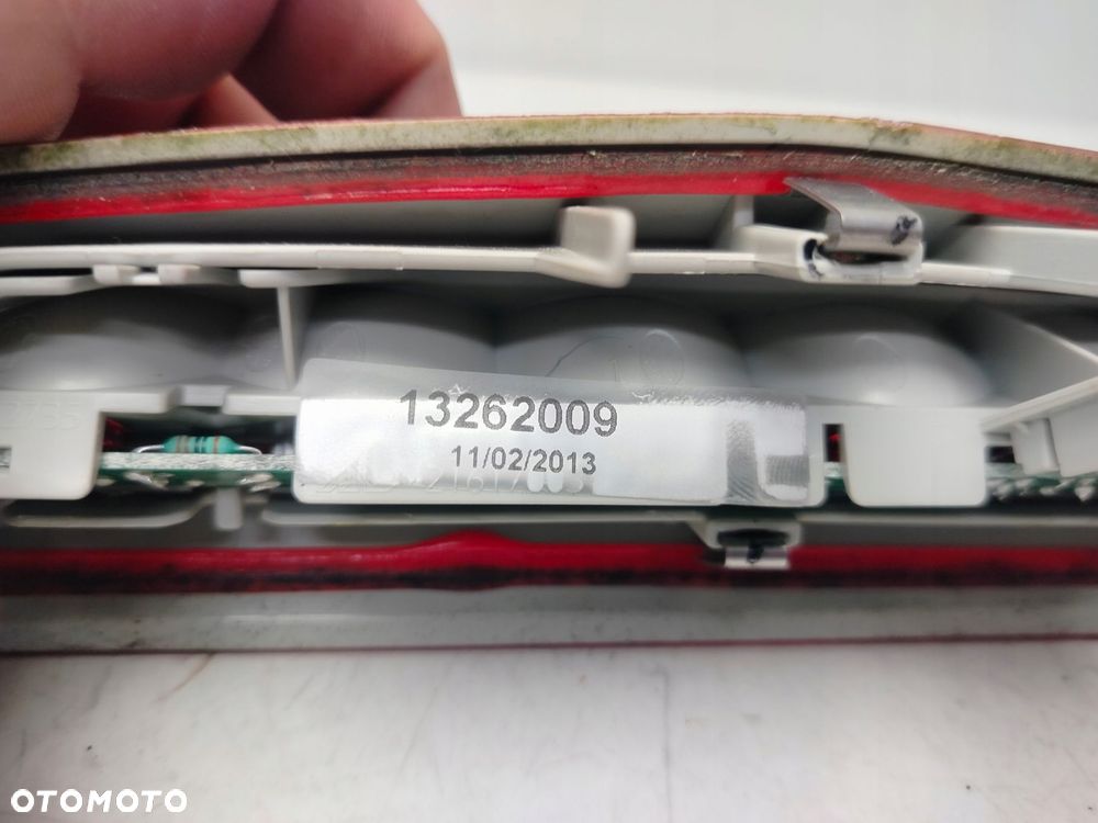 opel meriva b 10r- trzecie światło stop stopu 13262009 - 9