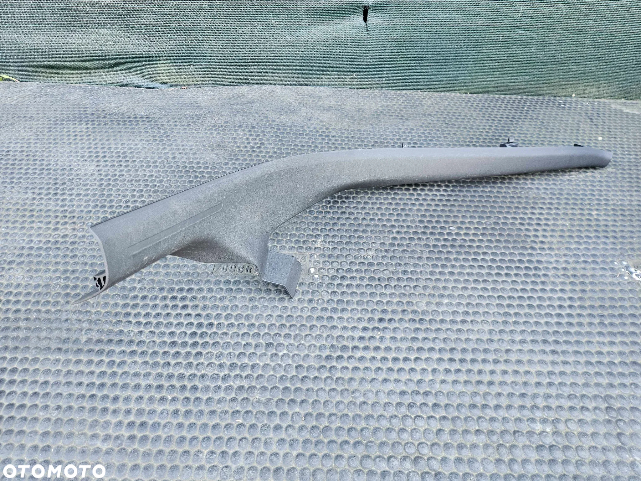 Oslona Slupka Progu Plastik Konsola Tapicerka Poszycie Wnetrza Czarne AUDI A4 B8 Sedan Kombi - 40