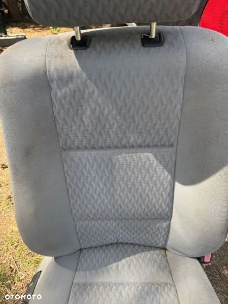 BMW E46 JASNY welur lewy prawy FOTEL MATERIAŁ siedzenie dół SIEDZISKO OPARCIE - 5
