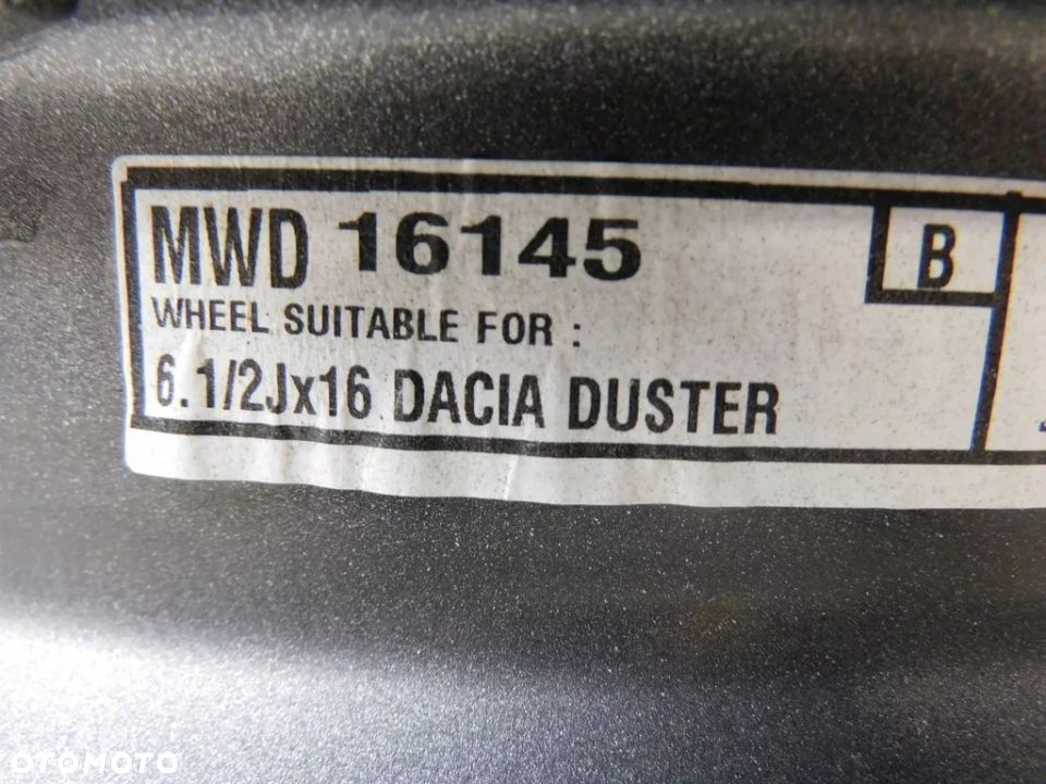 FELGI 16 DACIA DUSTER ET50 CZUJNIKI - 6
