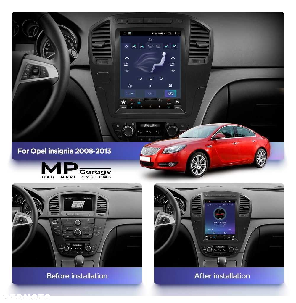Radio Nawigacja Opel Insignia Android CarPlay 4/32 Qled Tesla LTE - 2