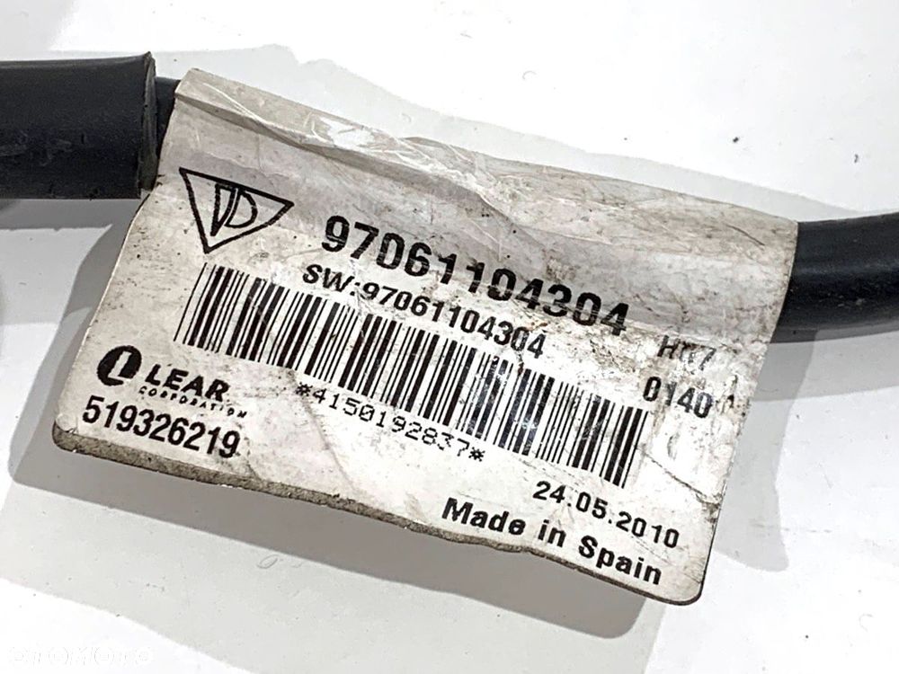 KLEMA MINUS  PORSCHE PANAMERA (970) 2009 - 2017 4.8 4S 294 kW [400 KM] benzyna 2009 - 2013 - 4