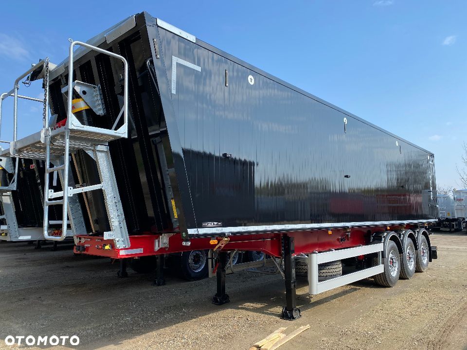 Mega 50m3 Naczepa Wywrotka Aluminiowa klapo-drzwi - 7