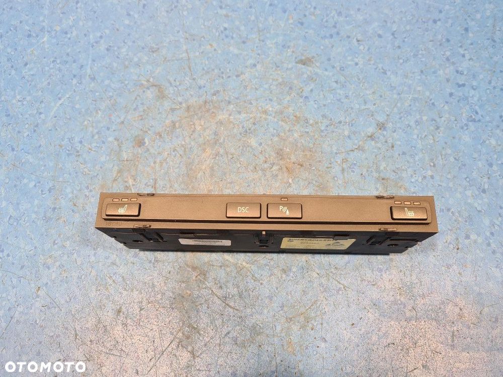 BMW 5 E61 PANEL WŁĄCZNIKÓW PODGRZEWANIE FOTELI DSC PDC 6949452 - 1