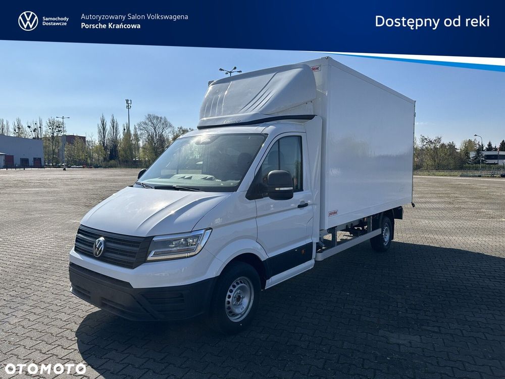 Volkswagen Crafter Podwozie z pojedynczą kabiną silnik: 2,0 l EURO VI SCR 163 KM / skrzynia biegów: Przedni napęd automatyczna 8-biegowa rozstaw osi: 4490 mm - 1