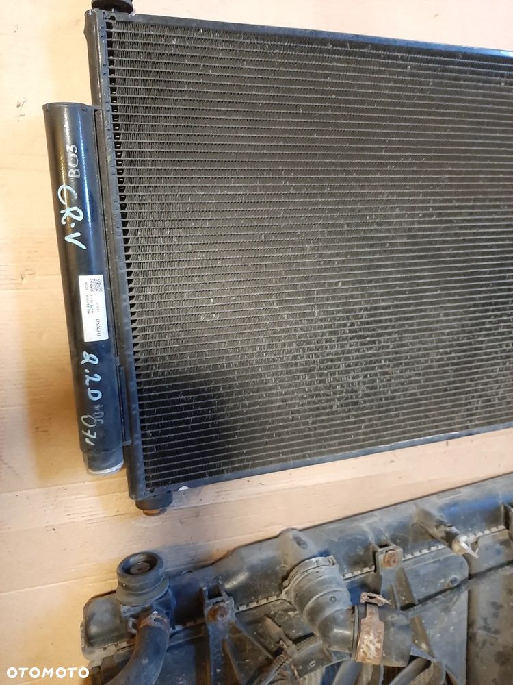 Komplet chłodnic wentylatory HONDA CR-V III  2.2 D  447750-4250  222000-1110 - 2