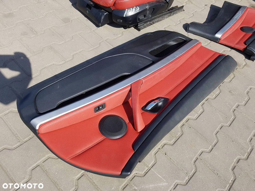 BMW 3 E93 CABRIO 06-13r FOTELE SKÓRZANE KANAPA - 16