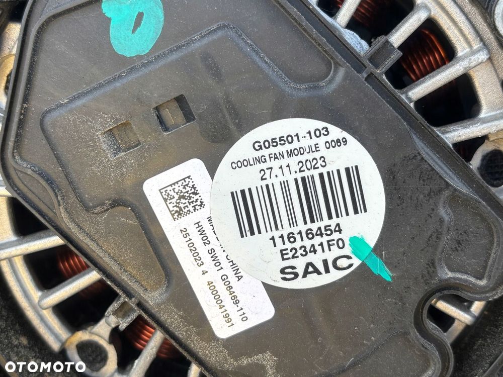 MG4 MG CHŁODNICE PAS PRZÓD ELEKTRYK 11616454 - 6