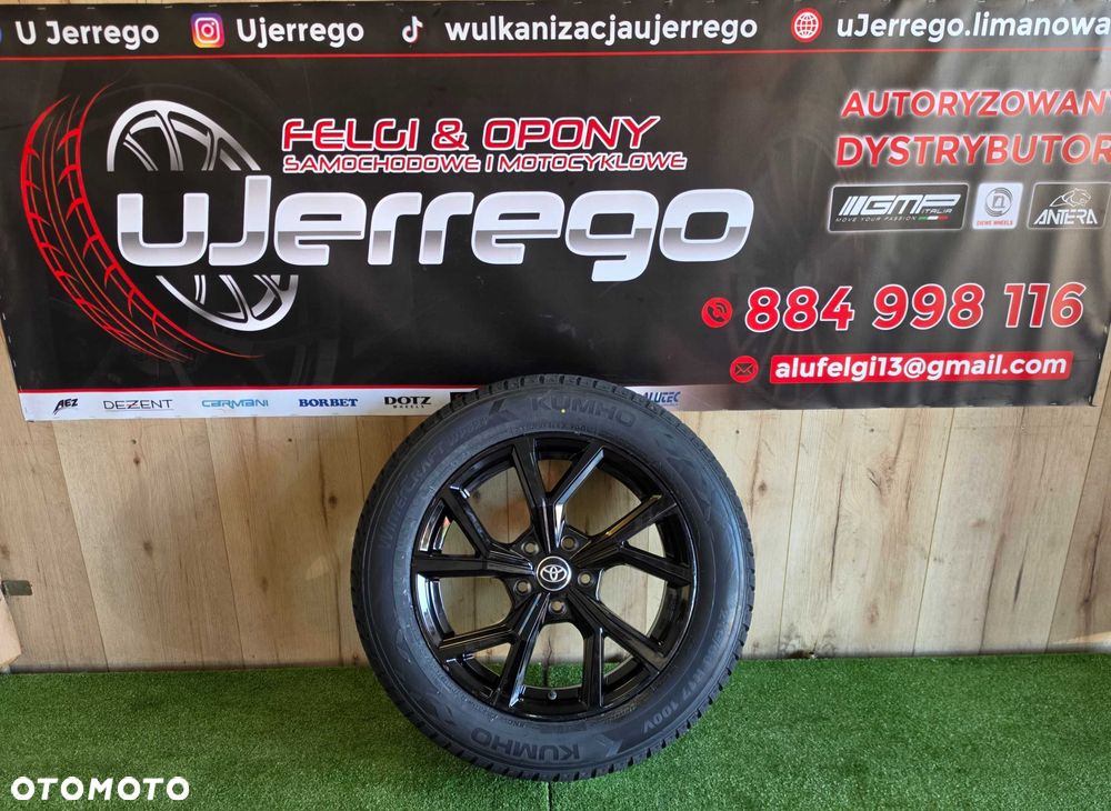 Koła zimowe TOYOTA CH-R/Corolla Cross 17x5x114,3 - Kumho WInterCraft 215/60/R17 + TPMS