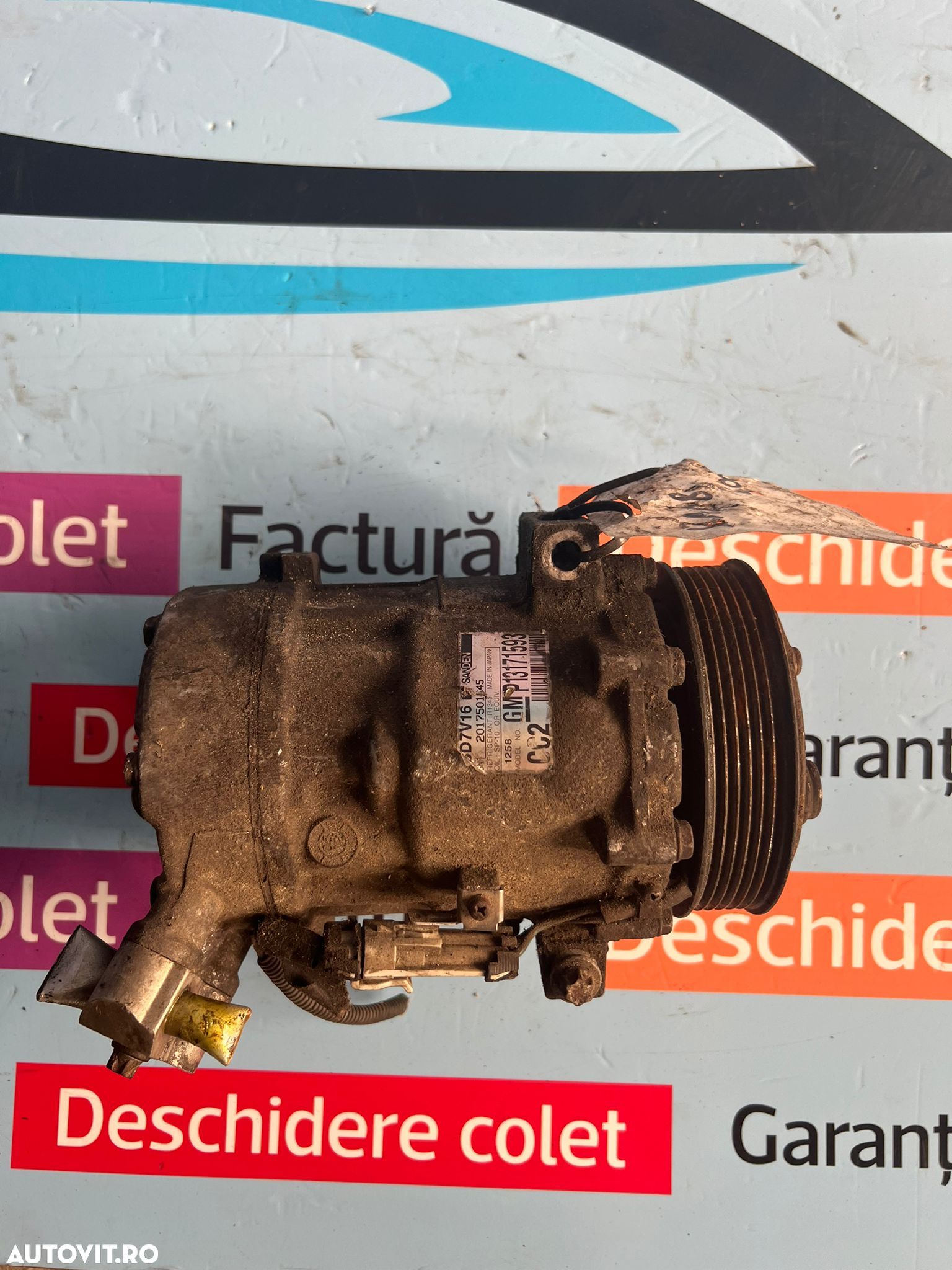 Compresor clima Saab 9.3 1.9 tid cod P13171593 - 1