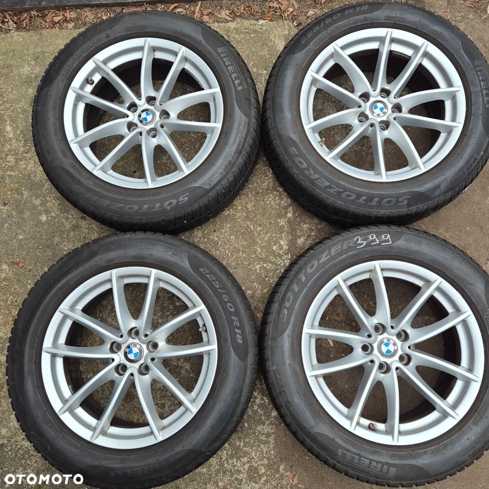 ZIMA KOŁA 225/60 R18 ORYGINAŁ BMW X3 G01 X4 G02 +czujniki