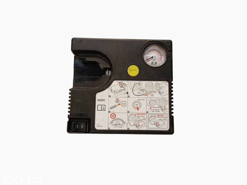 POMPKA POWIETRZA POMPOWANIA KÓŁ KOMPRESOR BMW 1 F20 F21 71106850380 - 1