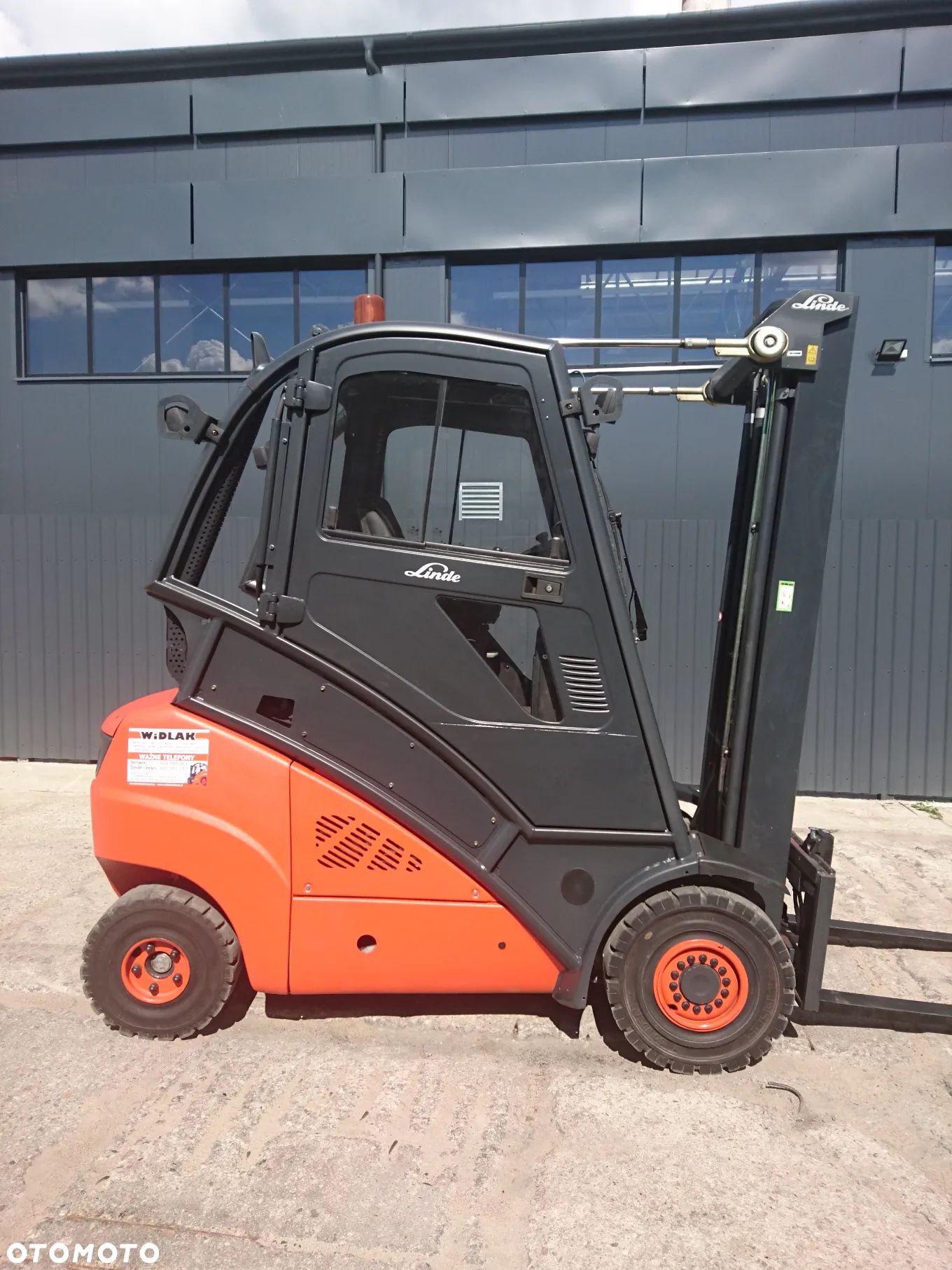 Linde [2018] WÓZEK WIDŁOWY LINDE H35T gaz 3,5t - 1