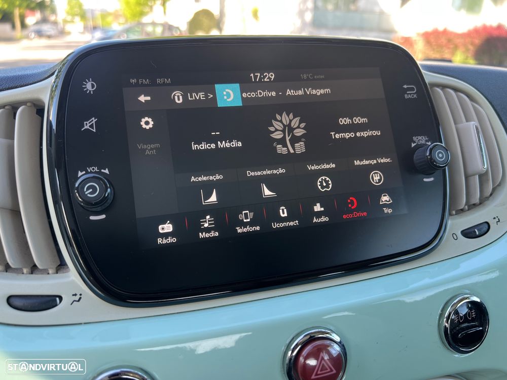 Fiat 500 1.2 Lounge S&S - 20