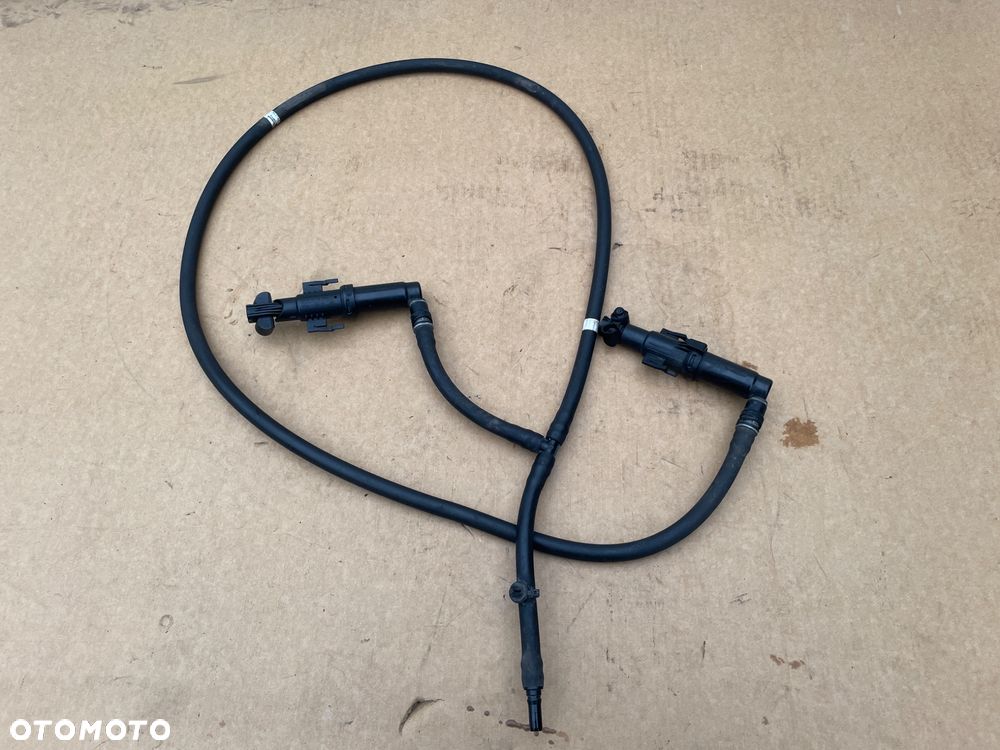 BMW 5 F10 F11 ORYGINALNY KOMPLET PRZEWÓD SPRYSKIWACZY LAMPA SPRYSKIWACZ SPRYSK PRAWY LEWY 7178742 M PAKIET 1300390131 ZDERZAK PRZEDNI - 2