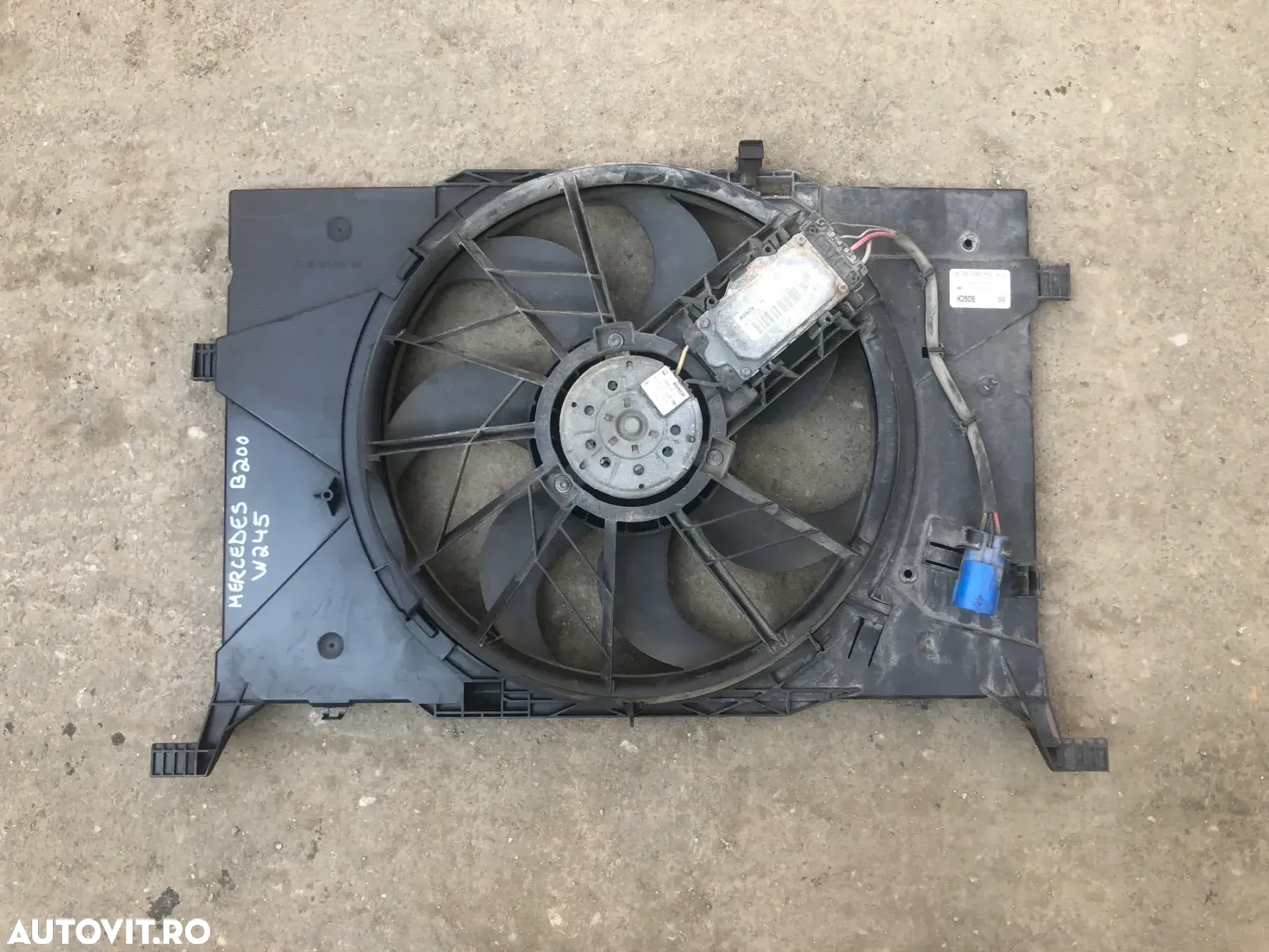 Electroventilator Mercedes Benz B200 CDI w245 2007 - 2
