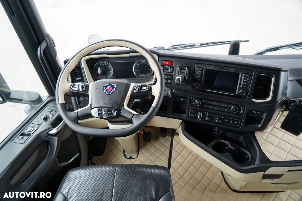 Scania S 500 / RETARDER / I-PARK COOL / REZERVORE 1.500 L / COMPLET AIRMATIC / PIELE / JANTE DIN ALIAJ / EURO 6 - 29