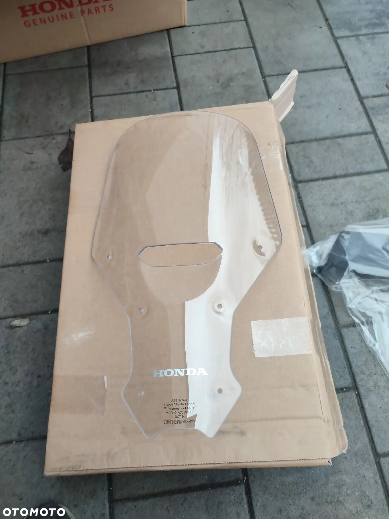Szyba, szybka, owiewka przód Honda CRF 1100 Africa Twin 1100 - 1