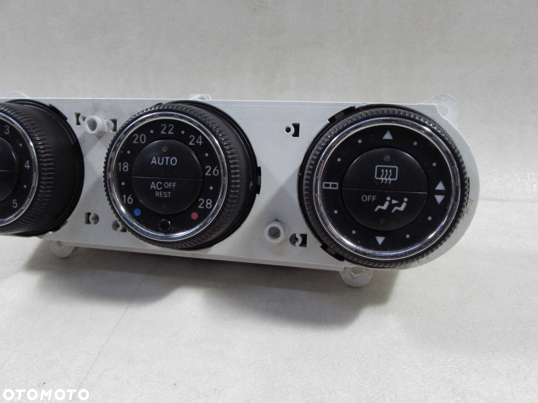 MERCEDES ML W163 LIFT PANEL STEROWANIA NAWIEWU KLIMATYZACJI 1638204989 - 3