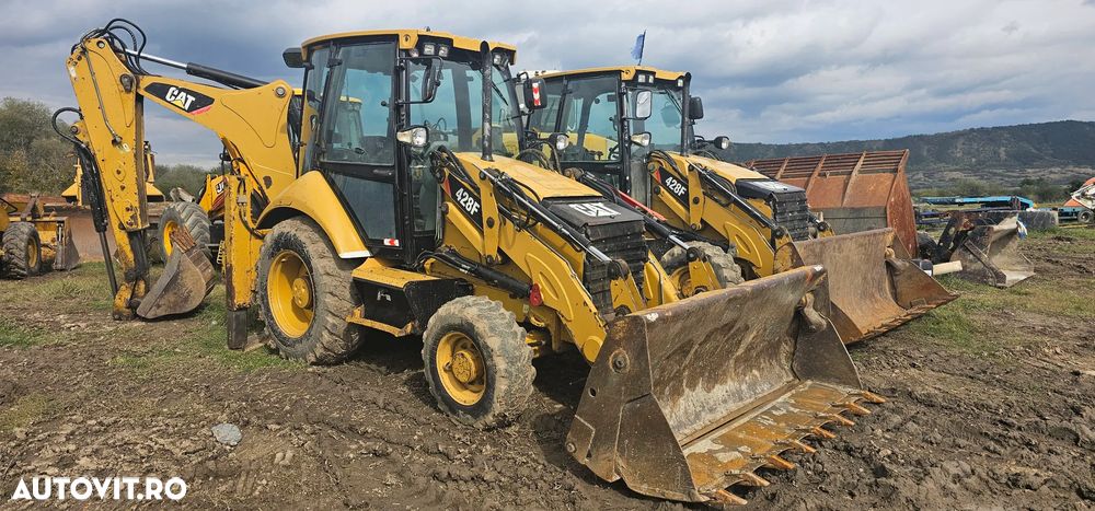 Buldoexcavator Caterpillar CAT 428F, 428 F - 2