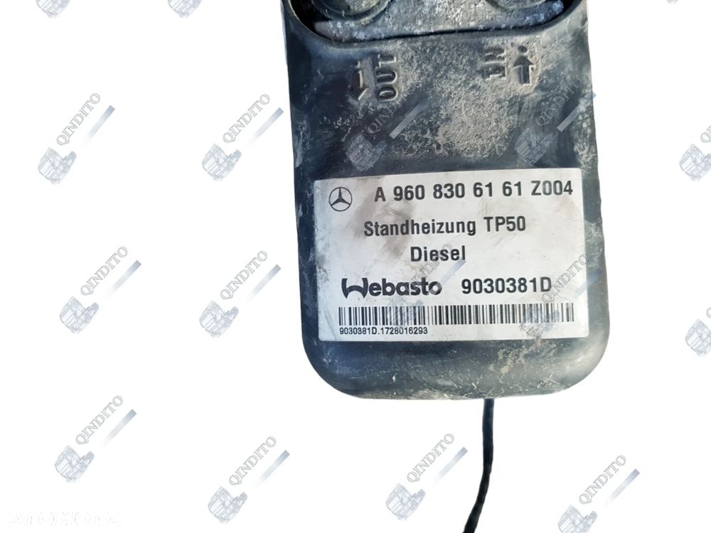 OGRZEWANIE POSTOJOWE WEBASTO TP50 MERCEDES ACTROS MP4 A9608306161 - 2