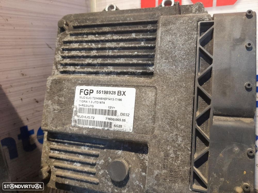 MODULO ELECTRONICO OPEL TIGRA TWINTOP 2004 -93163404 55198928BX 13144390 - 3