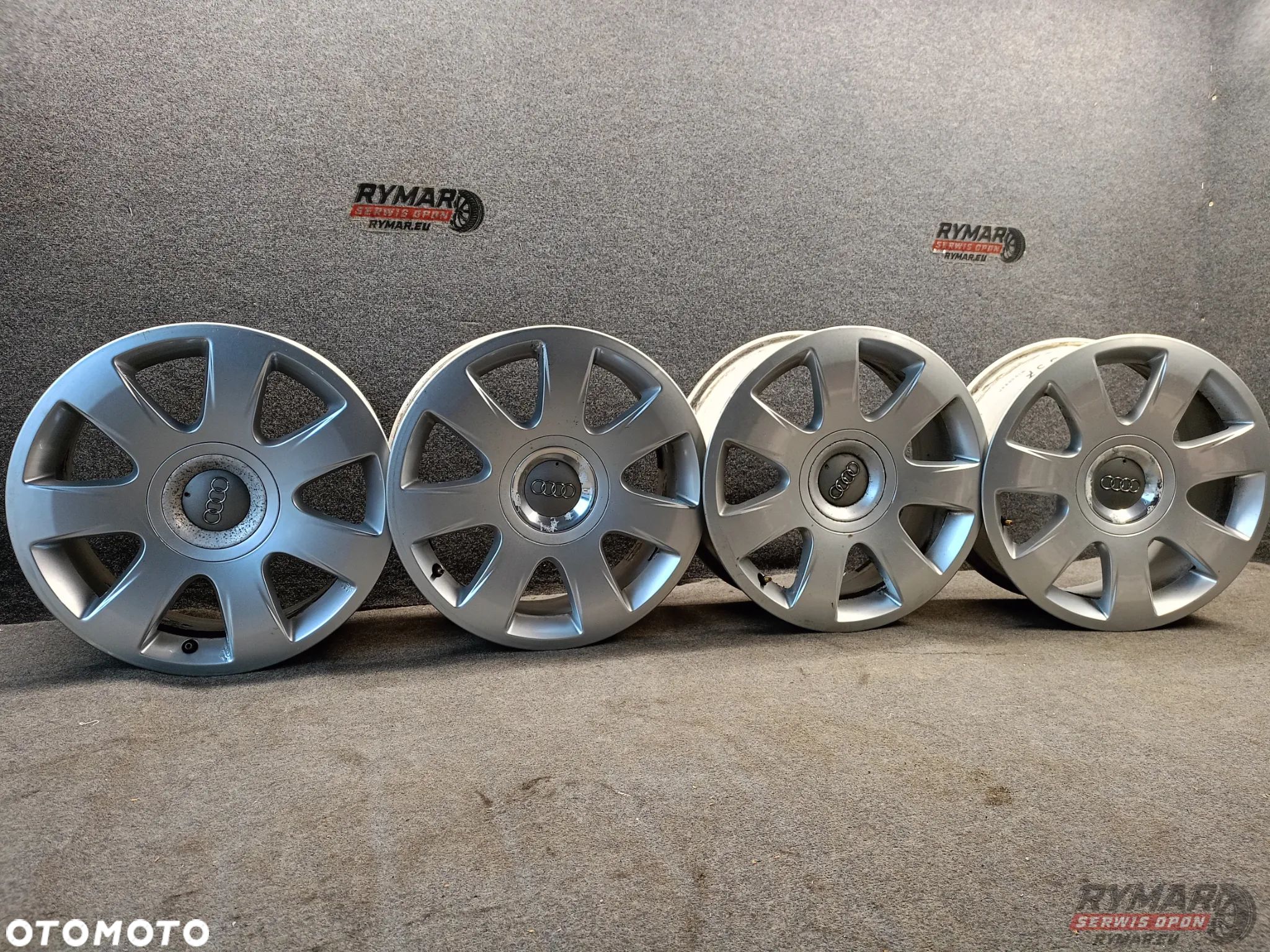 ŚLĄSK ALUFELGI 7X16" 5x112 ET42 OE AUDI SEAT SKODA VW KOMPLET ORYGINAŁ - 1