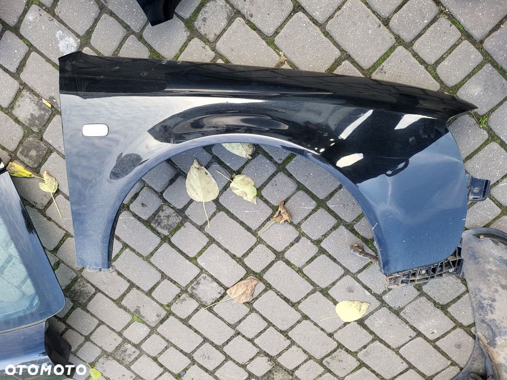 Błotnik przedni prawy audi a6 c5 lift lakier ly9b bez korozji