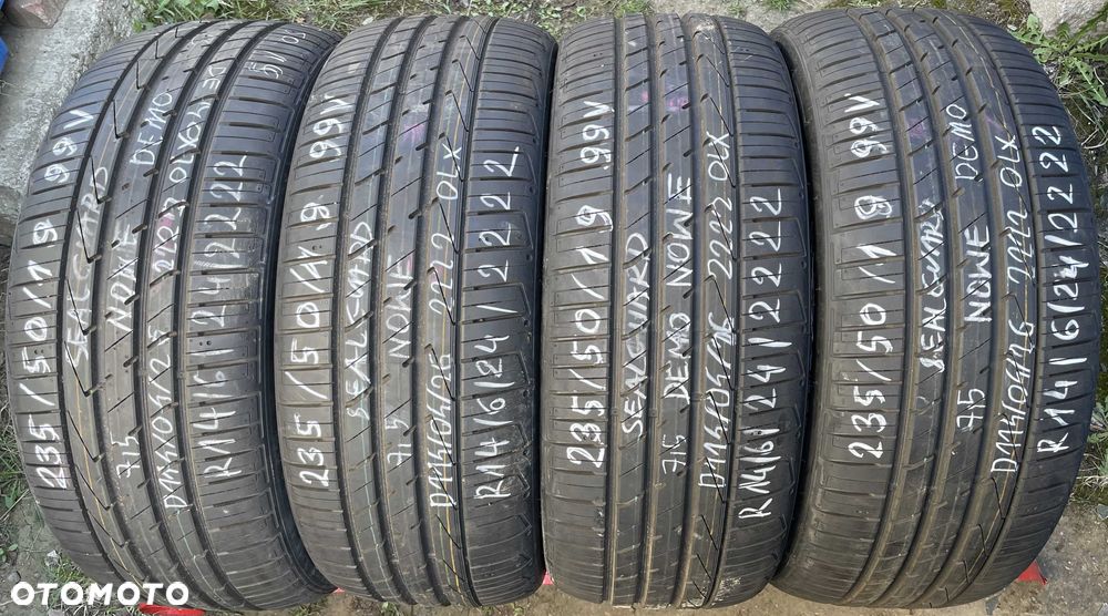 4szt. opony letnie 235/50R19 99V Hankook Ventus S1 EVO SUV {DEMO} - 1
