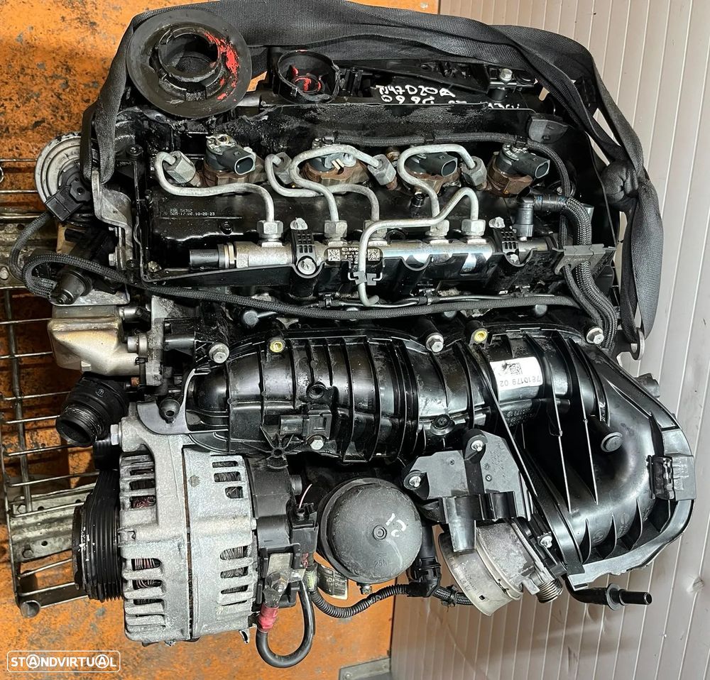 Motor BMW 118D/E81/E87/318D/E90/E91 2.0D 143CV Ref: N47D20A - 2