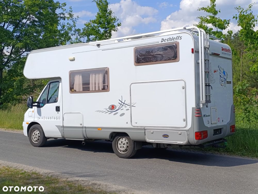 Fiat Ducato Dethleffs Alkowa Klimatyzacja Piętrowe łóżka Garaż - 3