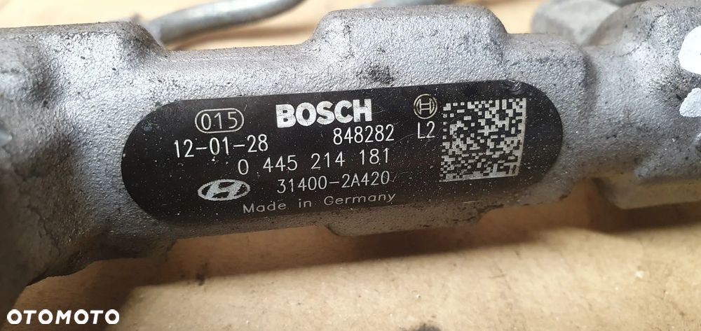 Listwa wtryskowa rurki przewody czujnik Kia Sportage III 31400-2A420 - 6