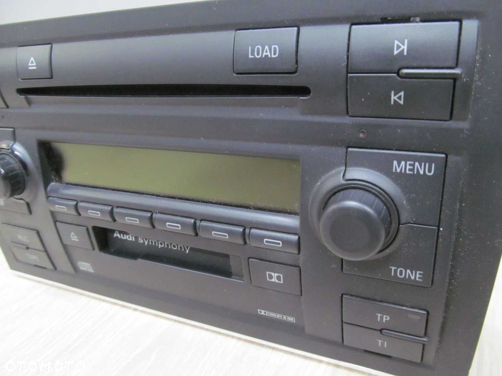 AUDI A6 C5 LIFT SYMPHONY II RADIO CD 2 DIN 8E0035195M FABRYCZNE - 9